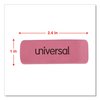 Universal Bevel Block Erasers, PK20 UNV55120
